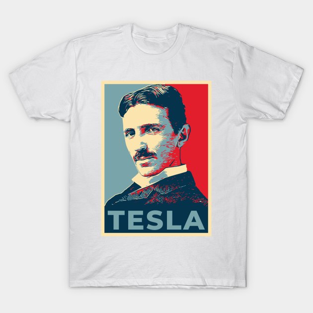 Nikola Tesla T-Shirt by dan89